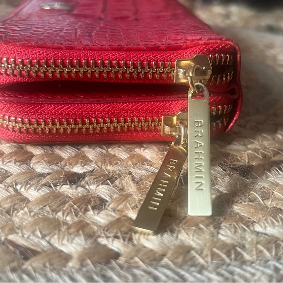 Brahmin “DOUBLE” Zip Around Wallet/Clutch - Picture 16 of 16